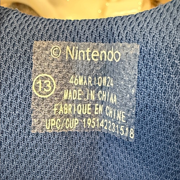 Nintendo Kids Sneakers Blue Green Red Mario Luigi Runners Sizes 3 and 13 - Picture 12 of 14